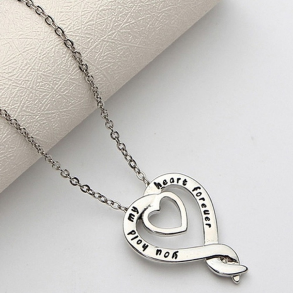 You Hold My Heart Forever Necklace